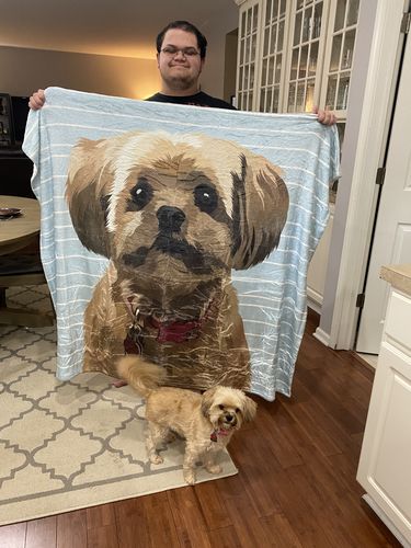 Customer photo review of Custom Pet Stickers