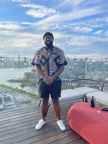 Customer photo review of AFRICAN TEFO SHORT SLEEVE SHIRT