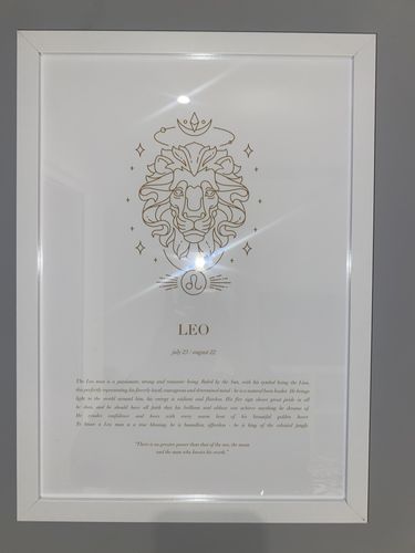 Customer photo review of Leo | Celestial Zodiac