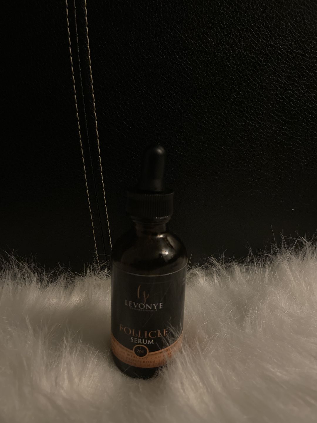 Customer photo review of "I Am" Hair & Scalp Elixir