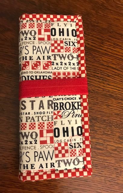 Customer photo review of Hold Tite Folio Pattern - FREE Download