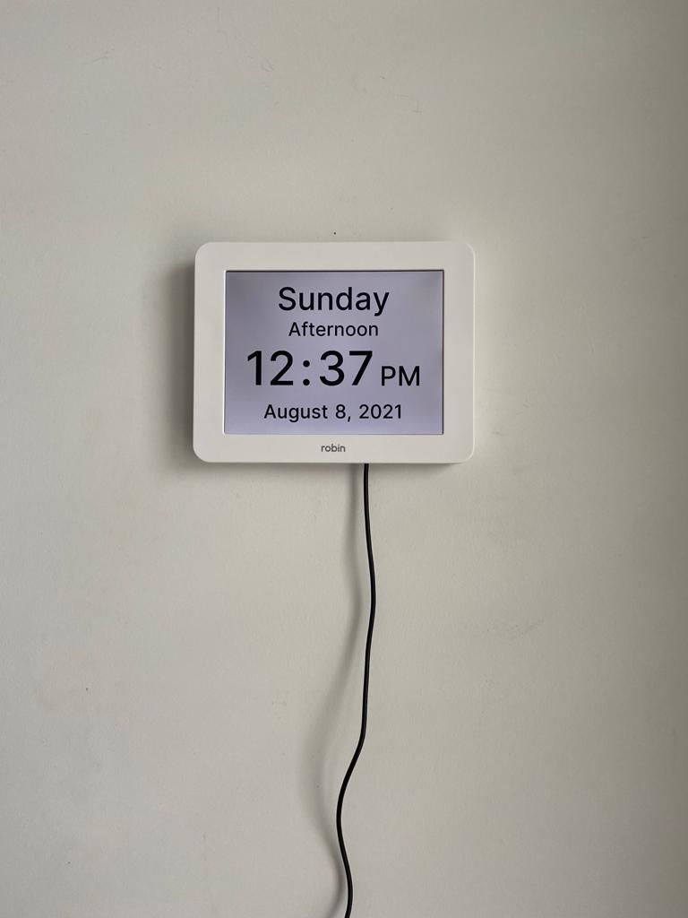 Customer photo review of Robin Day Clock