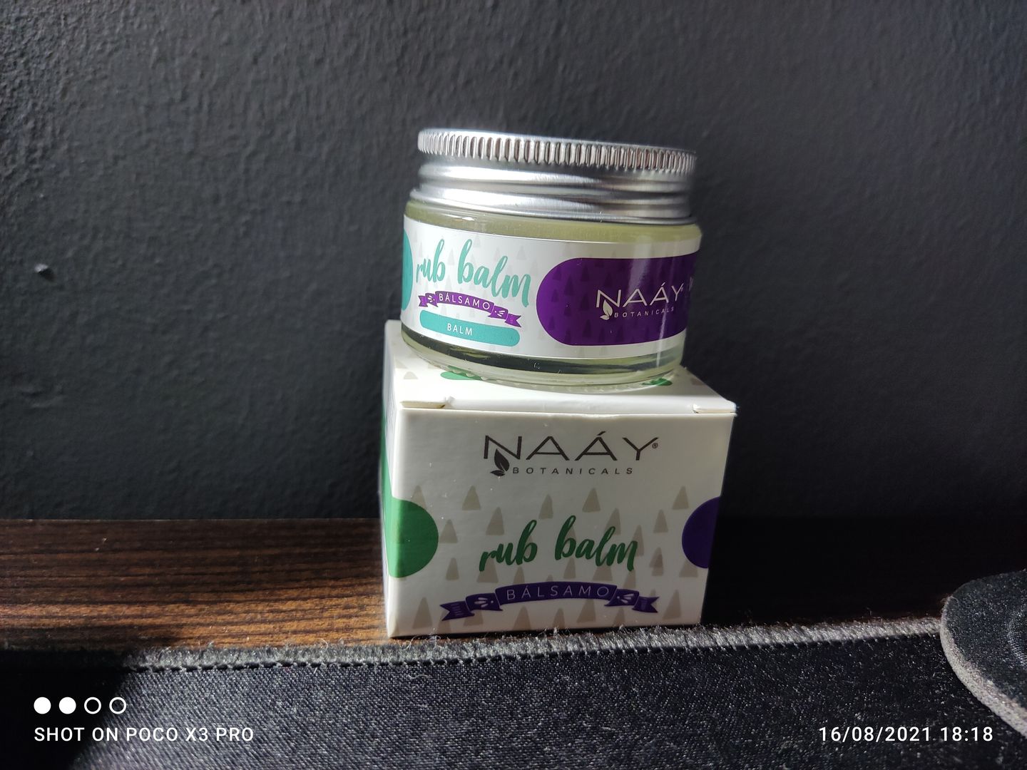 Customer photo review of Bálsamo respira y descansa
