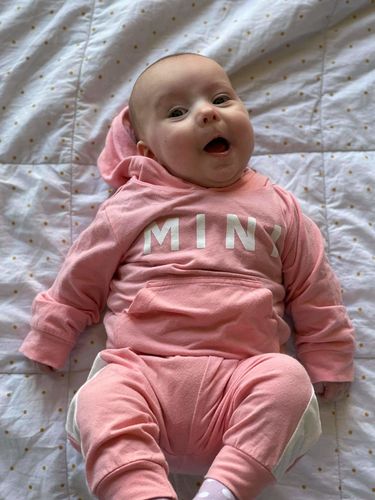 Customer photo review of Mini Tracksuit | Pink