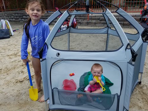 Customer photo review of Pop N' Go® Playpen
