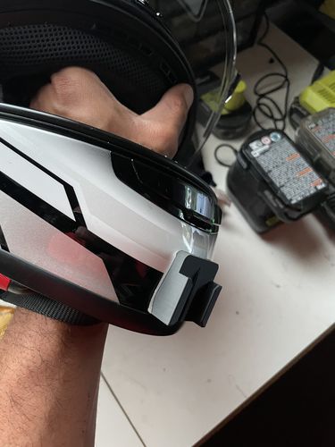 Customer photo review of Shoei RF-1200/NXR Camera Mount