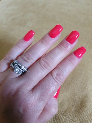 Customer photo review of Premium Platinum Gel Didier Lab, pink