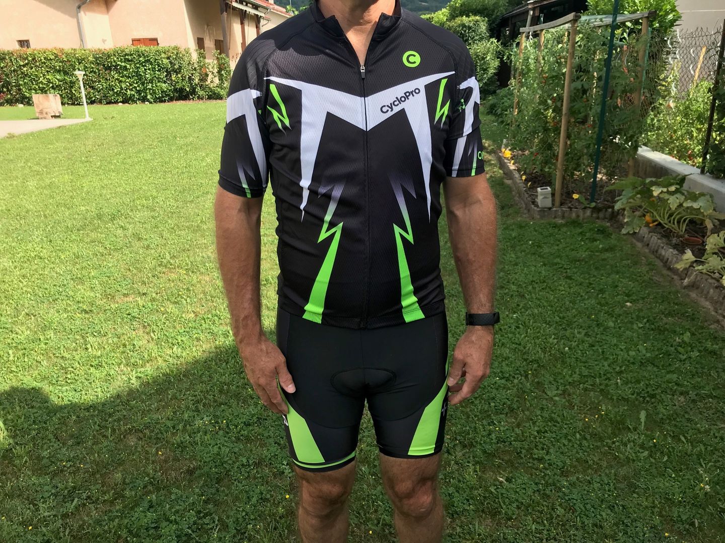 Customer photo review of Maillot Cyclisme - Confort+