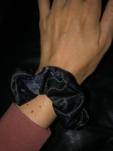 Customer photo review of Satin Scrunchie