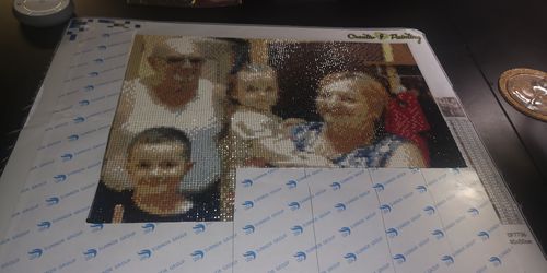 Customer photo review of Diamond Painting - Dein Wunschmotiv