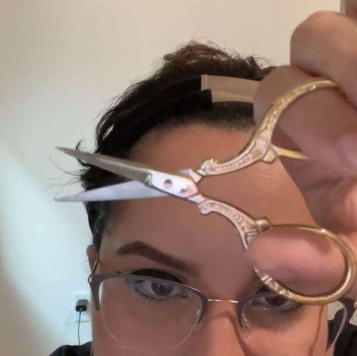 Customer photo review of Lace & Lash Cutting Shears