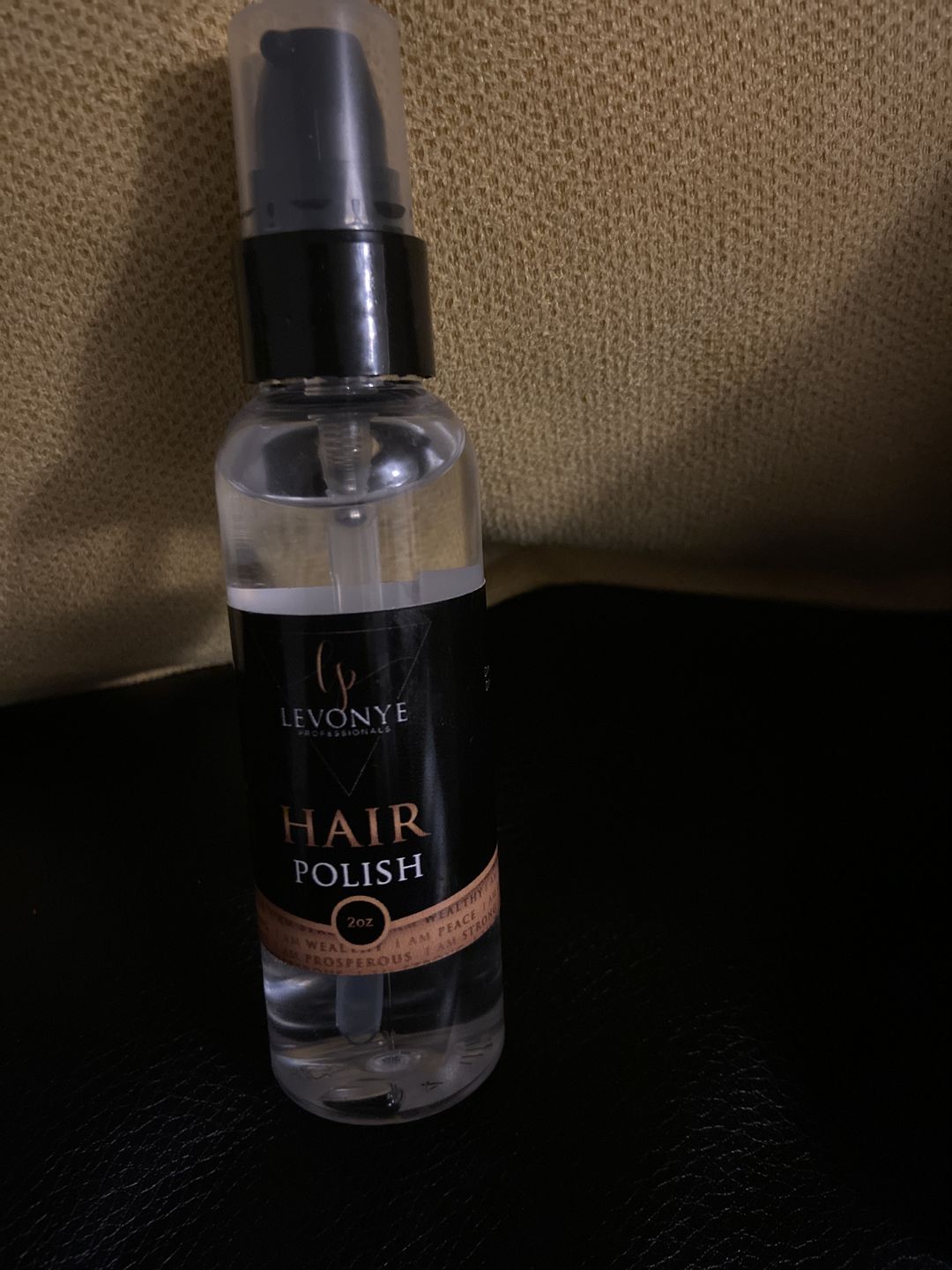 Customer photo review of "I Am" Hair Polish