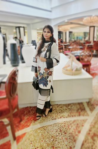 Customer photo review of Digital Aplic Cotton  Dress (CC-105)