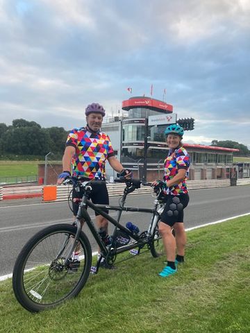 Customer photo review of Colourful Triangles Cycling Jersey