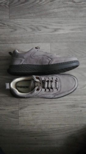 Customer photo review of Genuine Leather British Sneakers