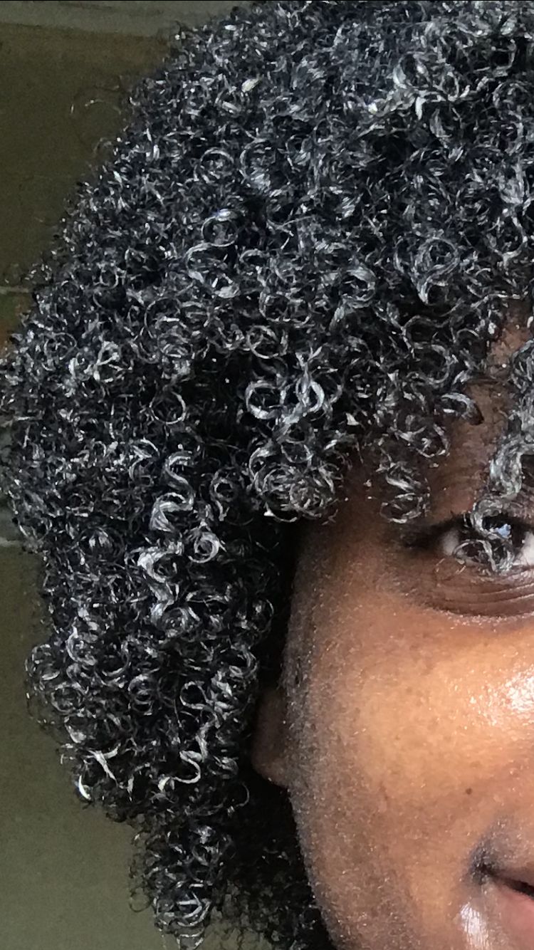 Customer photo review of My Curl Clean Slate Hair & Scalp Therapy Shampoo