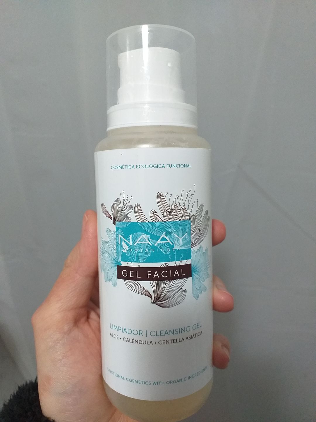 Customer photo review of Gel limpiador Facial
