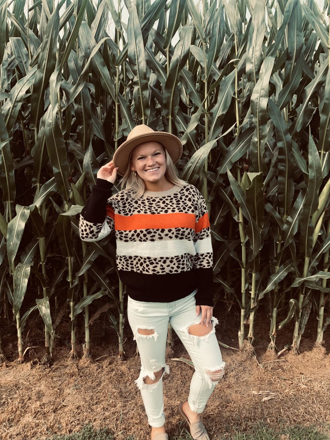 Customer photo review of Wide Brim Hat
