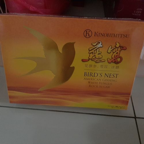 Customer photo review of Floral Bird's Nest 6's + Bird's Nest with Snow Lotus 6's + Bird's Nest with Collagen 6's + Bird's Nest 6's  + Bird's Nest with Snow Lotus & Chia Seeds 6's
