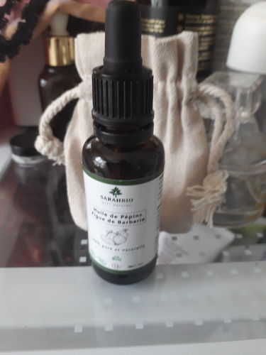 Customer photo review of Sarahbio - huile de pépins de figue de barbarie - 30 mL