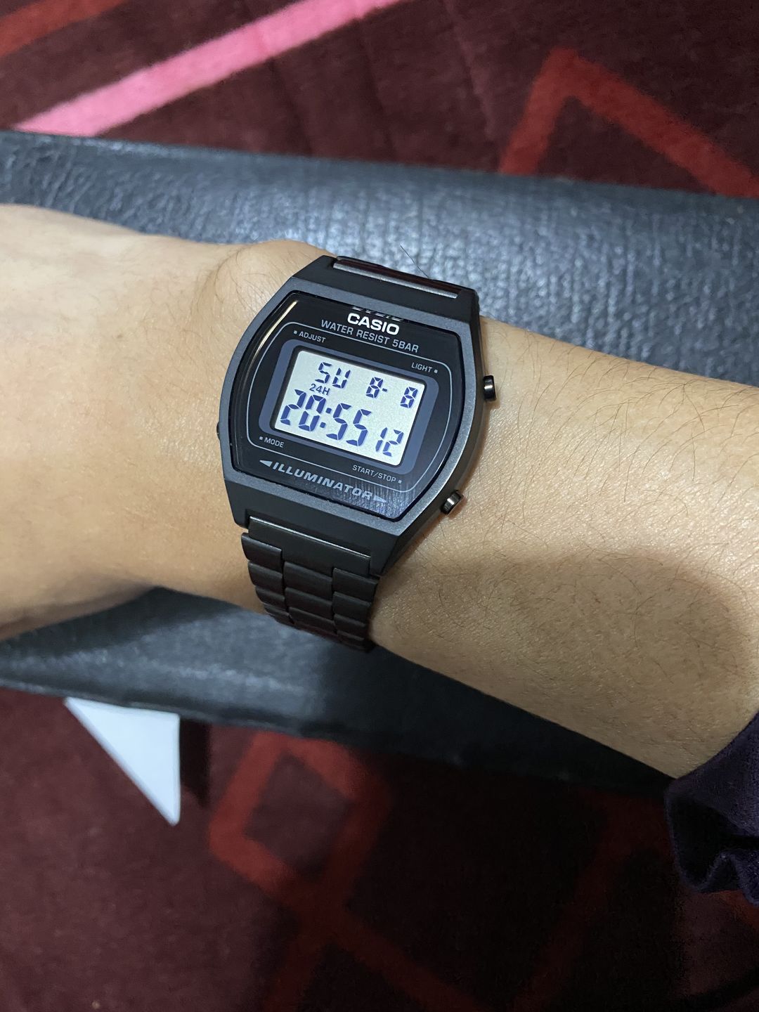 Customer photo review of Reloj Casio Vintage B640WB-1ADF Digital Metálico Negro