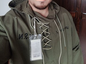 Customer photo review of 米軍 40’s U.S.NAVY デッキパーカー