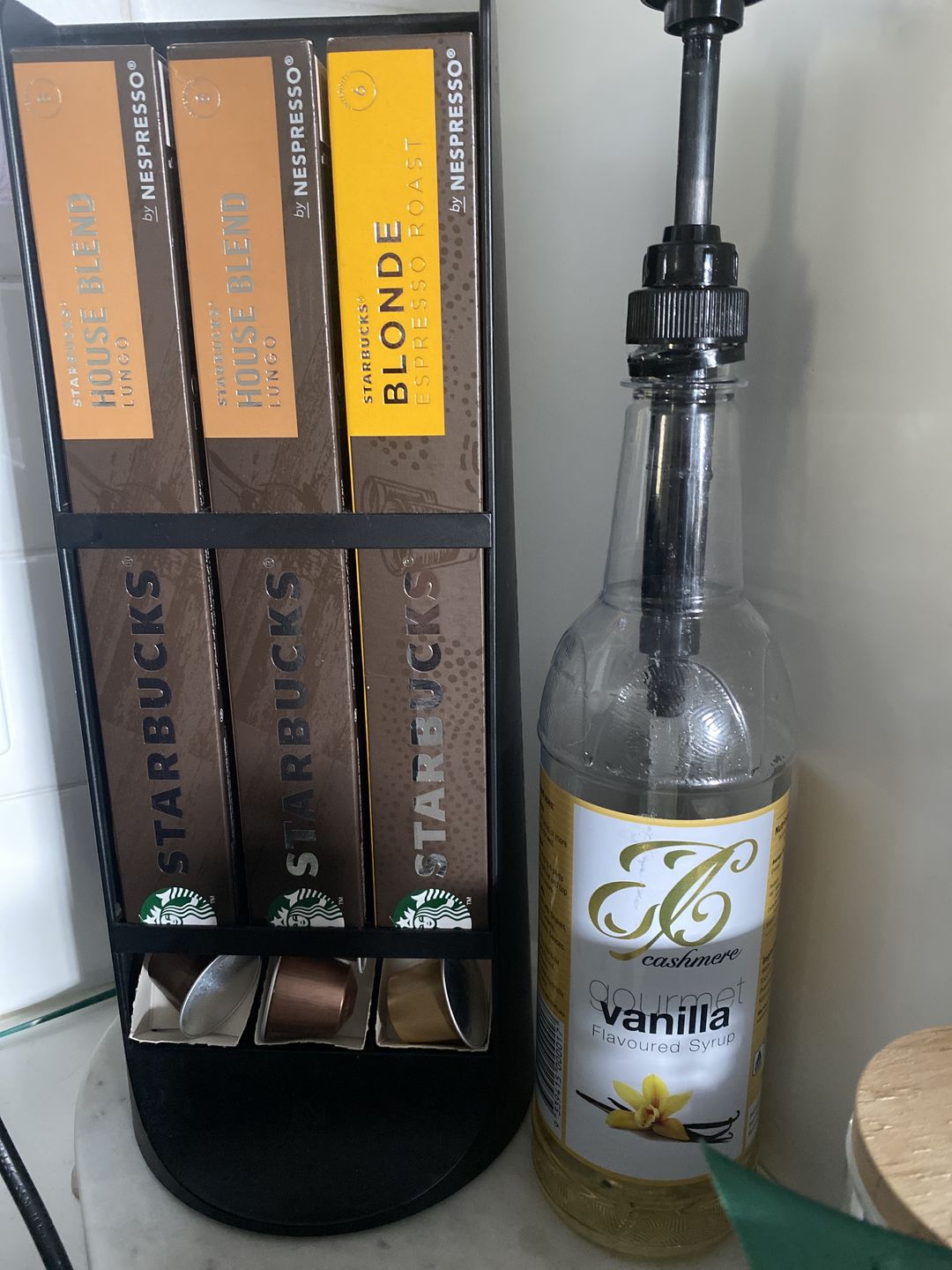 Customer photo review of Syrup Pump for 750mL Bottle