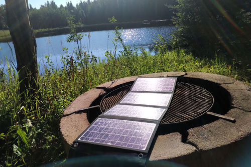Customer photo review of SolarPal28™️ -  28W Portable Solar Panel Charger (ETFE Laminated)