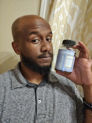 Customer photo review of KING ESSENTIALS- Men's Daily Multi-Vitamin (plant-based) Gummies (45 Day Supply/ .55 Cent A Day) CLICK HERE