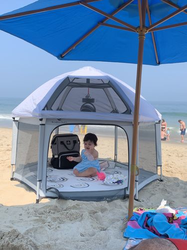 Customer photo review of Pop N' Go® Playpen