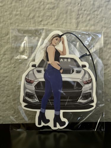 Customer photo review of Two Custom Air Fresheners