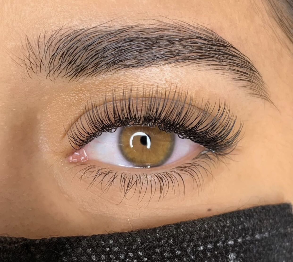 Customer photo review of Classic Eyelash Extension 0.20mm