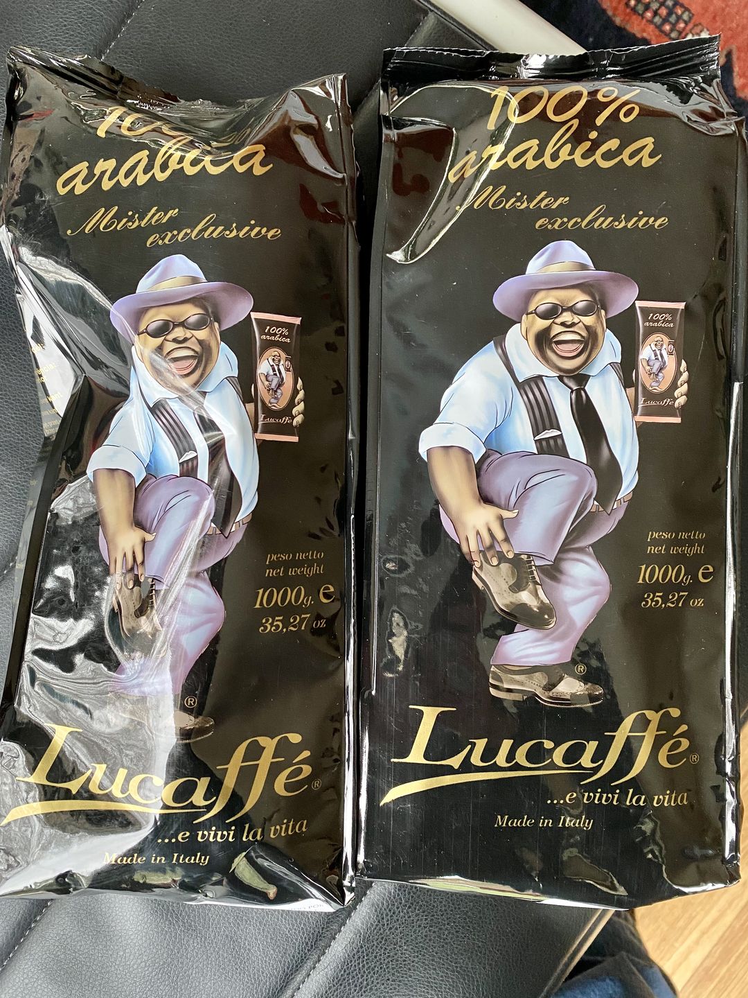 Customer photo review of Lucaffe Mr. Exclusive 1 kg Grano Entero