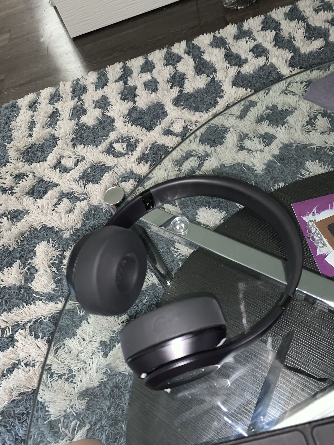 Customer photo review of Small WC SweatZ Protective Headphone Earpad Covers