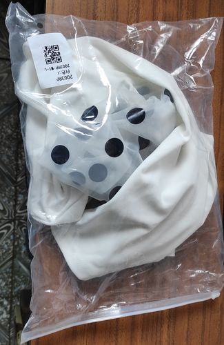 Customer photo review of Fashion Polka Dot Mesh Stitching Shirt