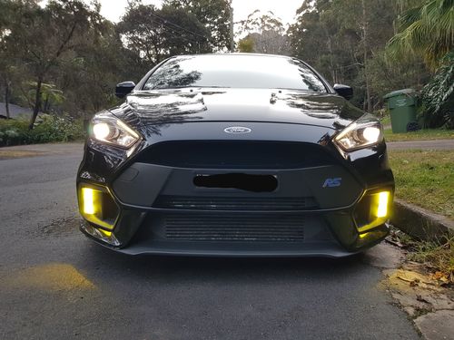 Customer photo review of Ford Focus RS MK3 Fog Light Armour
