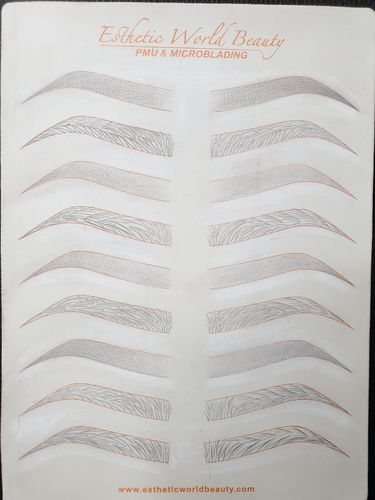 Customer photo review of Advanced Ombre/Shading Brow Training Kit