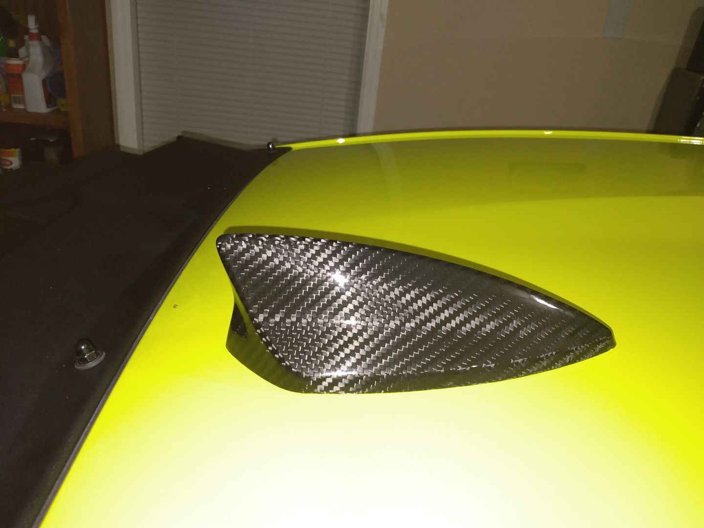 Customer photo review of Carbon Fiber Shark Fin Antenna Cover For Chevy Camaro 2016-2019