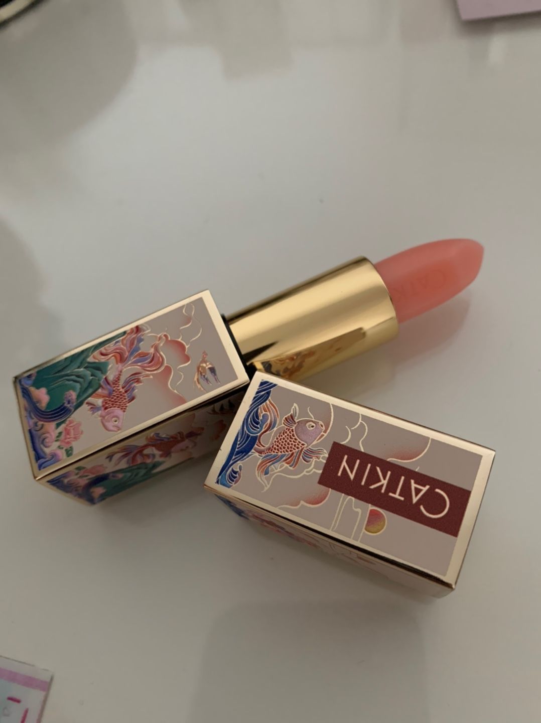 Customer photo review of Catkin Nourishing Lip Glow Balm