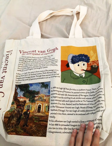 Customer photo review of Van Gogh Shoulder Bag