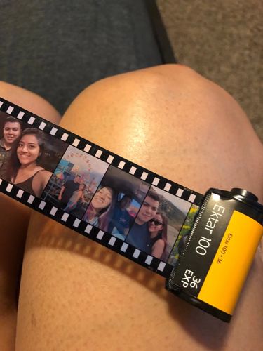 Customer photo review of מחזיק מפתחות פילם אישי