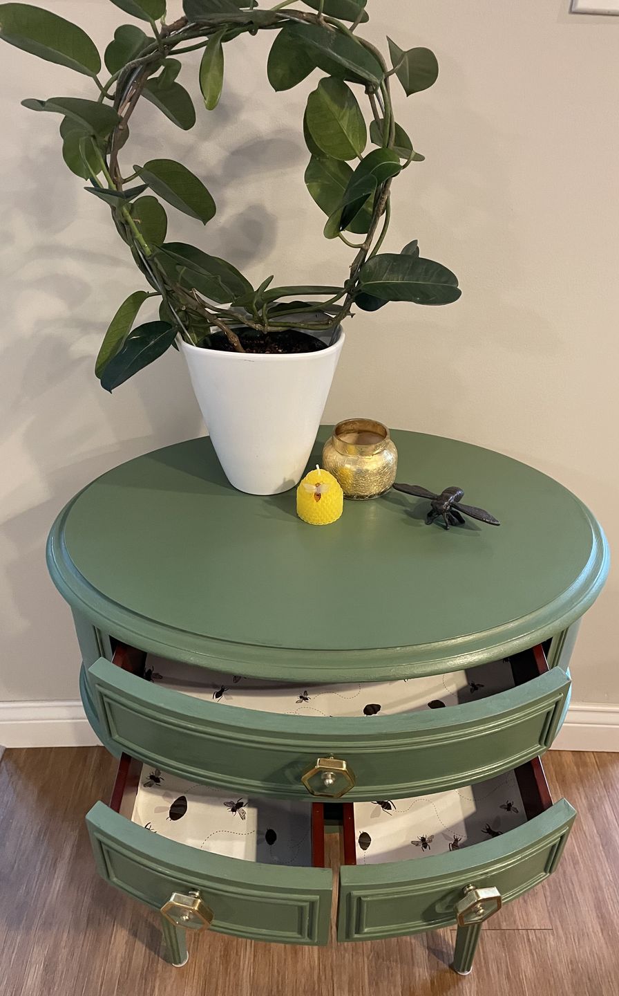 Customer photo review of English Boxwood - One Step Paint