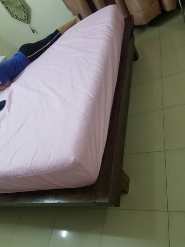 Customer photo review of Soft Pink-Basic Fitted Sheet