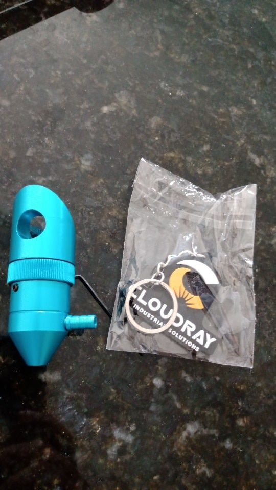 Customer photo review of Cloudray K Series K40  CO2 Laser Head