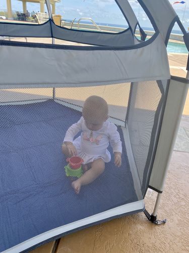 Customer photo review of Pop N' Go® Playpen