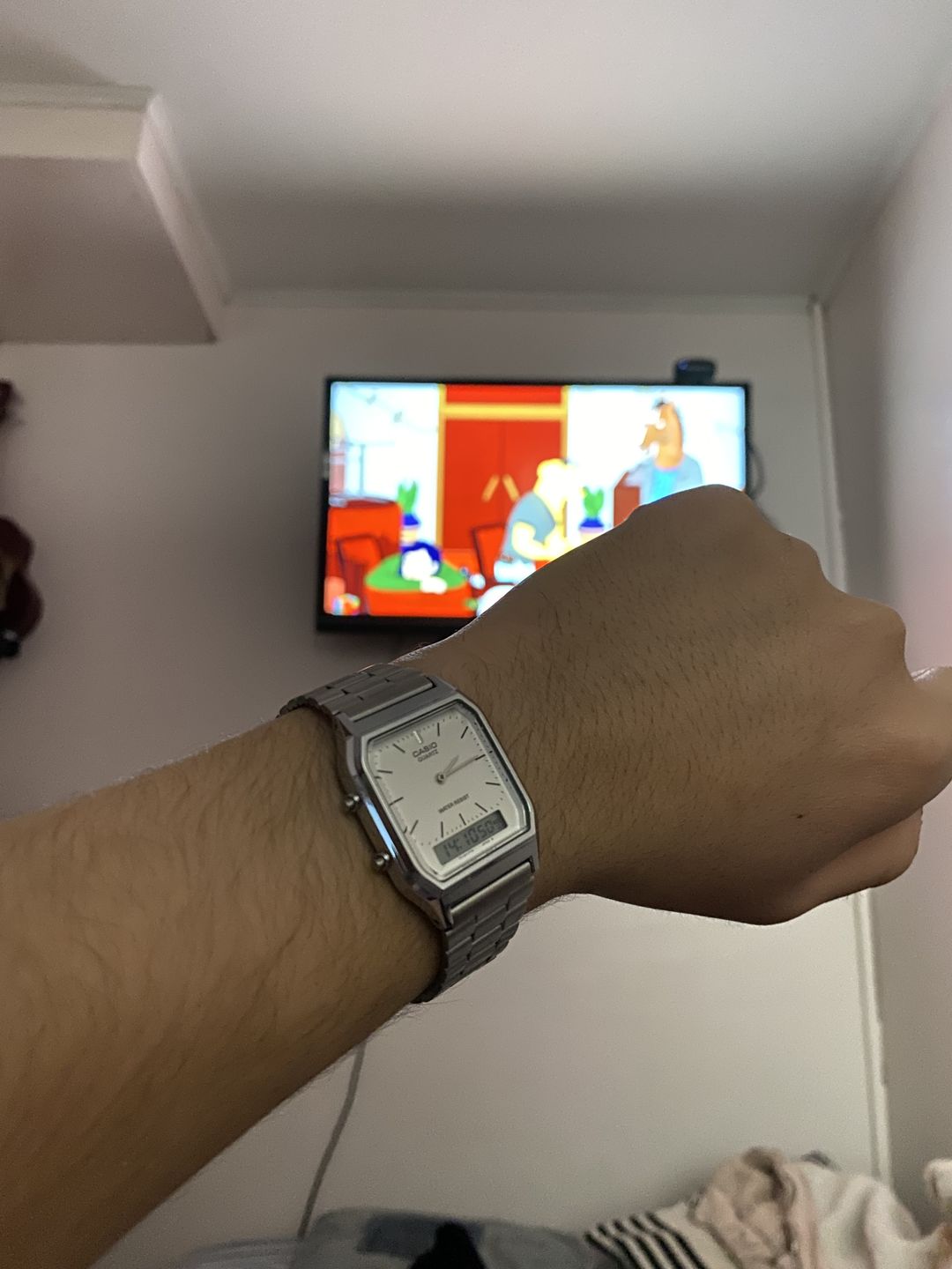 Customer photo review of Reloj Casio Vintage AQ-230A-7DMQ Plateado