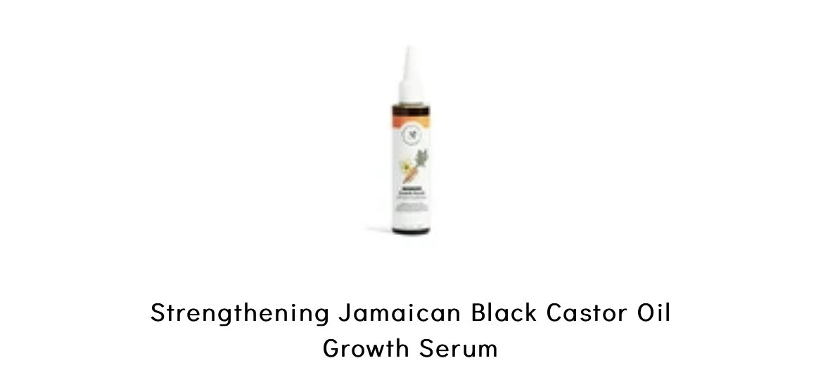 Customer photo review of Strengthening Jamaican Black Castor Oil Growth Serum