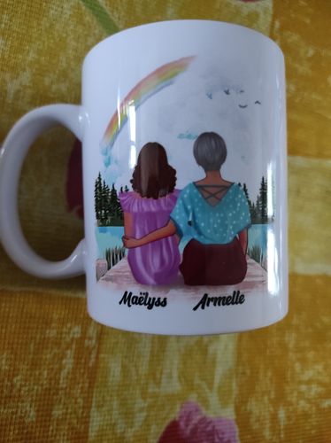 Customer photo review of Mug Personnalisé - Petite-Fille - Fière De Toi
