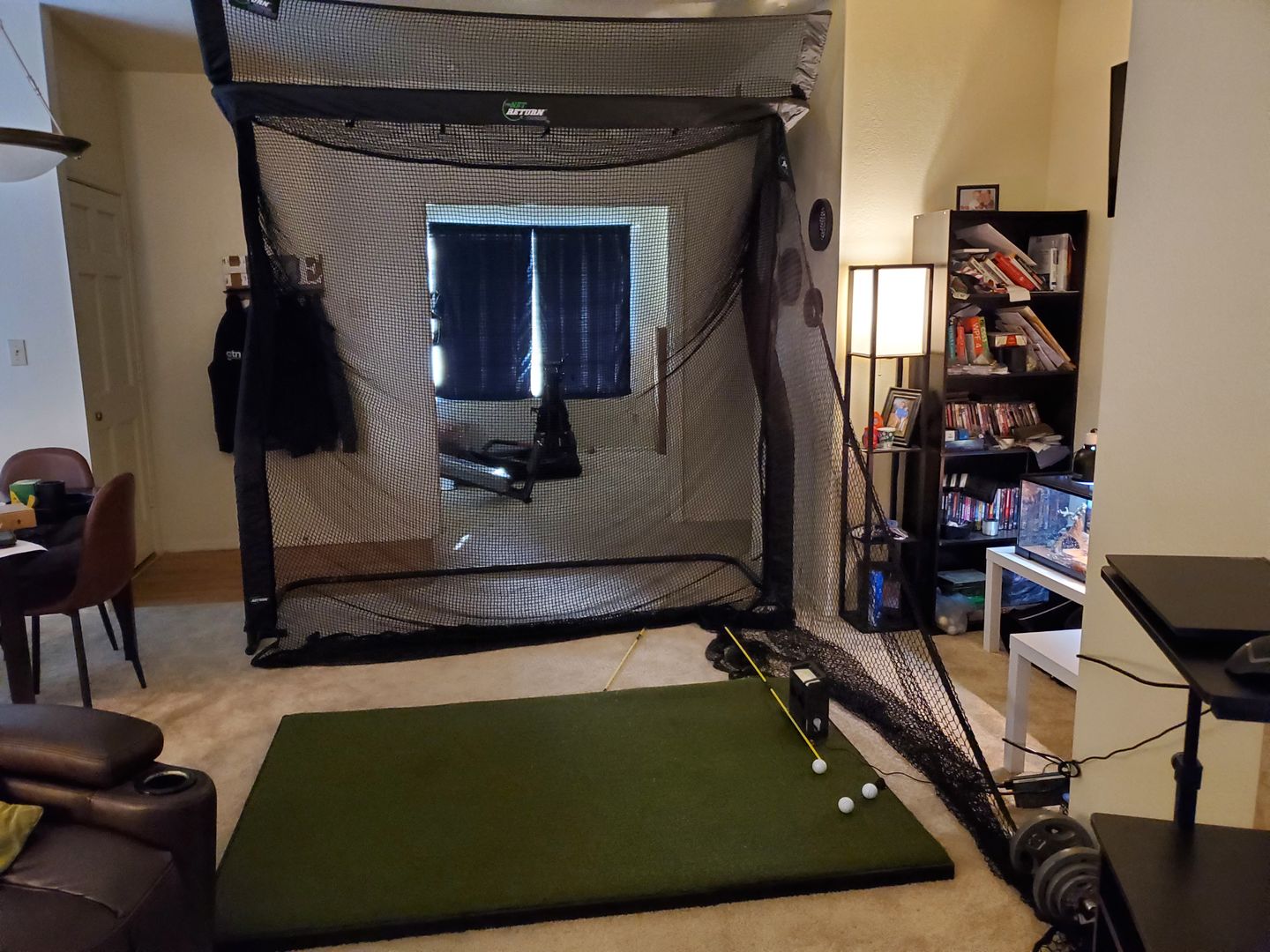 Customer photo review of The Net Return "No Fly Zone" Extension for Pro Series Net