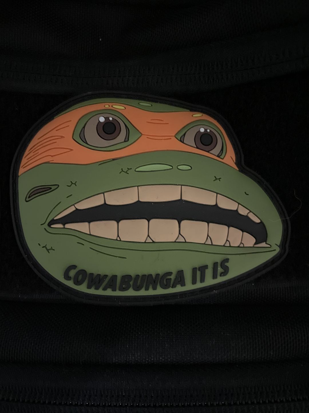 Customer photo review of Cowabunga Morale Patch